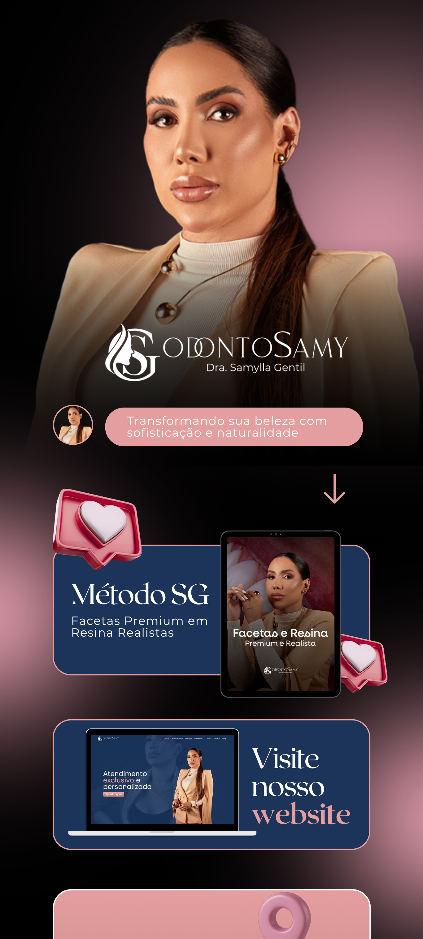 Mini site Dentista — Prime Box
