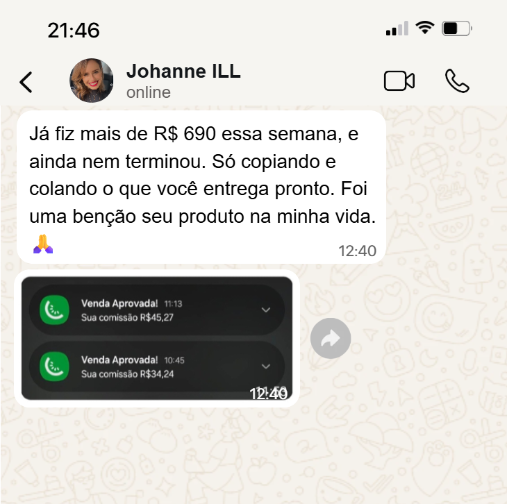 Depoimento Prime Box WhatsApp 2